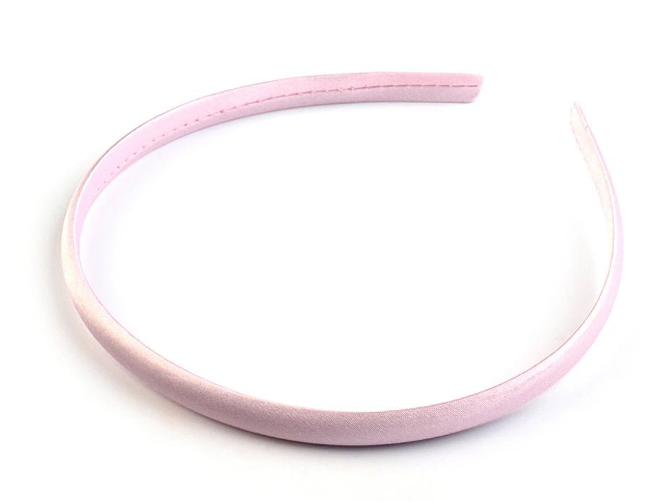 Headband base in satin – available at Charlotte's Fabrics