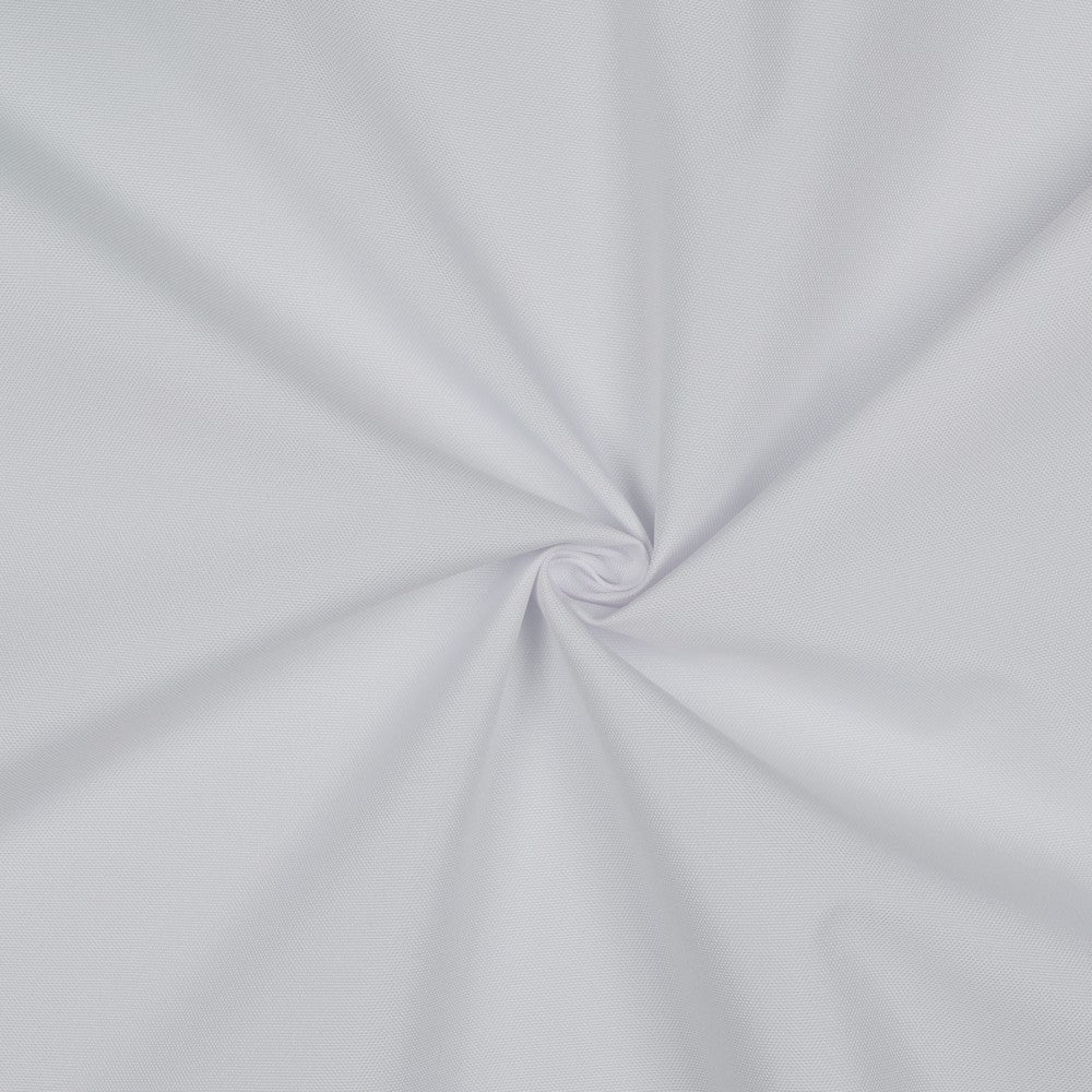 Waterproof upholstery fabric - white 215 g/m²