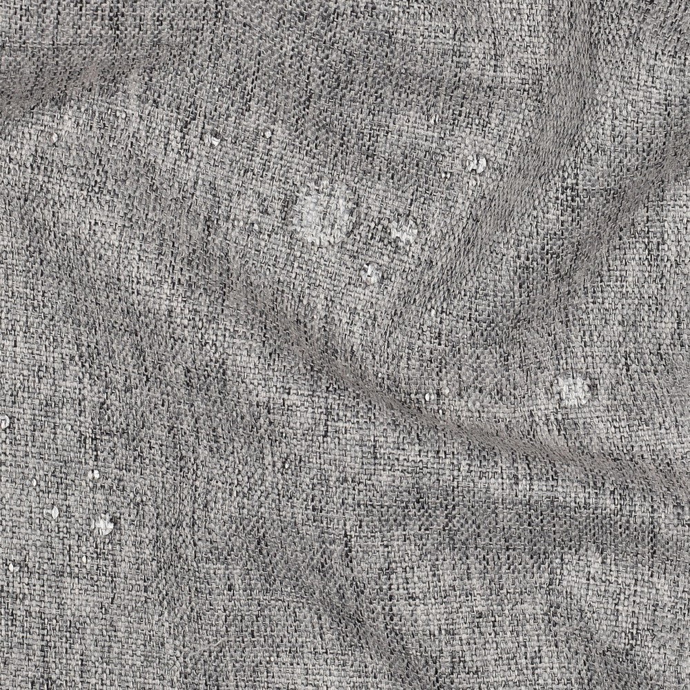 Tissu d’ameublement imperméable - gris clair chiné 220 g/m²