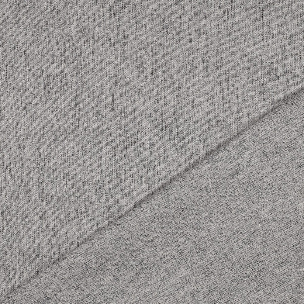 Tissu d’ameublement imperméable - chiné gris clair 220 g/m²