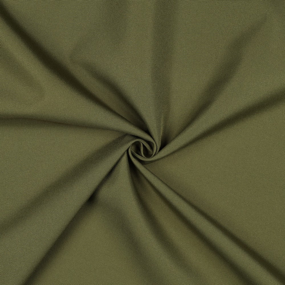 Water-resistant furniture fabric - olive green 215 g/m²