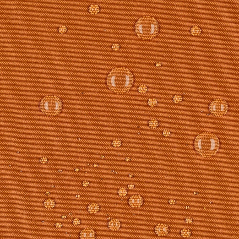 Tissu d'ameublement imperméable - orange 215 g/m²