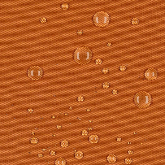 Tissu d'ameublement imperméable - orange 215 g/m²