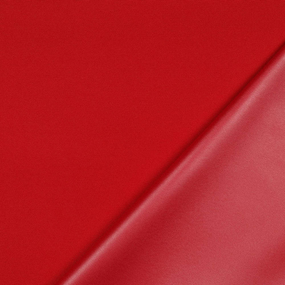 Tissu d’ameublement imperméable - rouge 215 g/m²