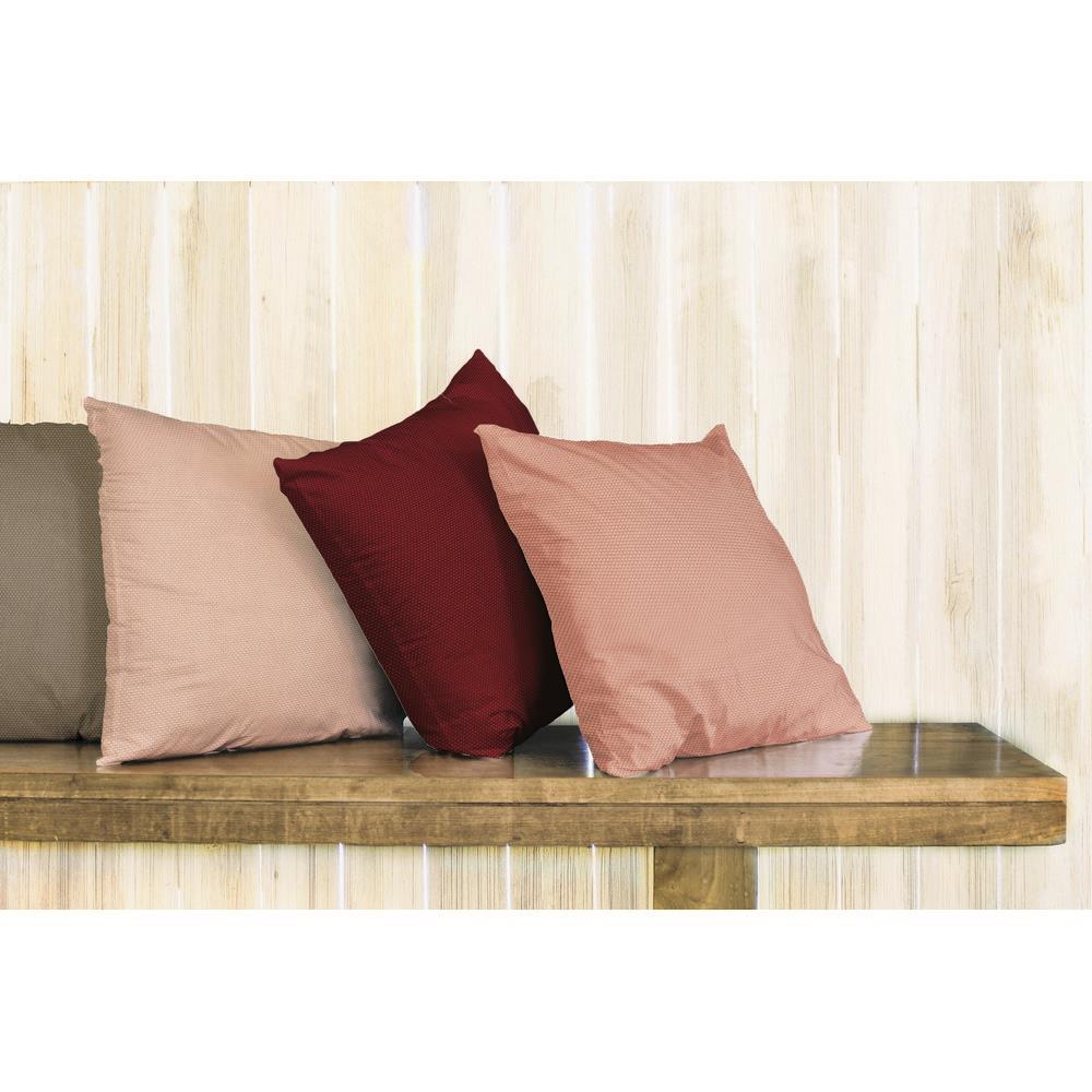 Tissu d'ameublement imperméable - rouge 215 g/m²