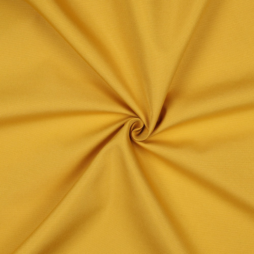 tissu d’ameublement imperméable - jaune moutarde 215 g/m²