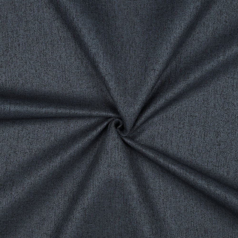 Tissu d'ameublement imperméable - bleu foncé chiné 220 g/m²
