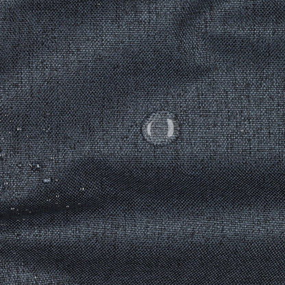 Tissu d'ameublement imperméable - chiné bleu foncé 220 g/m²