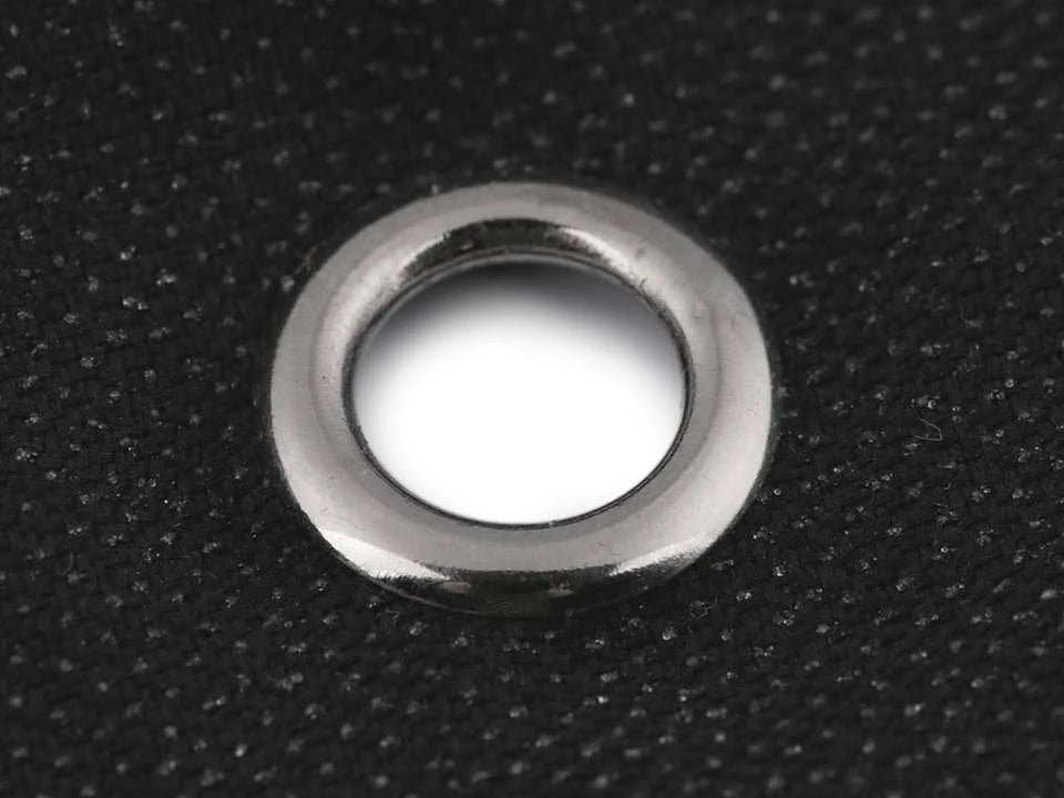 Anneaux métalliques, œillets 10 mm |10 pièces | de différentes teintes