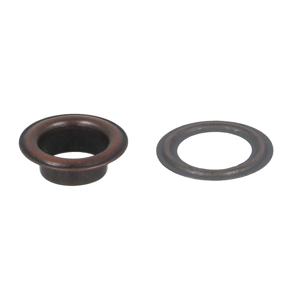 Anneaux métalliques, œillets 10,5 mm (15 pièces) Milward - antique