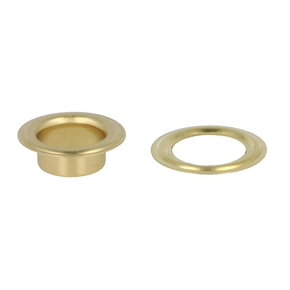 Anneaux métalliques, œillets 10,5 mm (15 pièces) Milward - doré