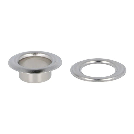 Metāla gredzeni, Luversi 14 mm (10 gab.) Milward - sudraba