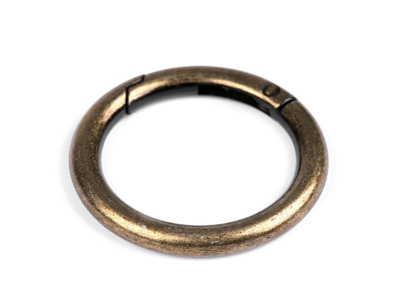 Metal carabiner, key ring | Ø34 mm| various colours