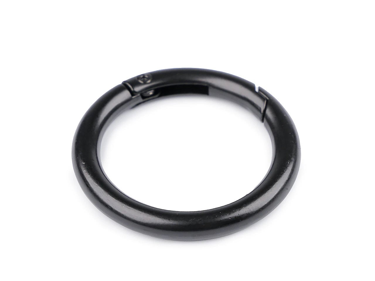 Metal carabiner, key ring | Ø34 mm| assorted colors