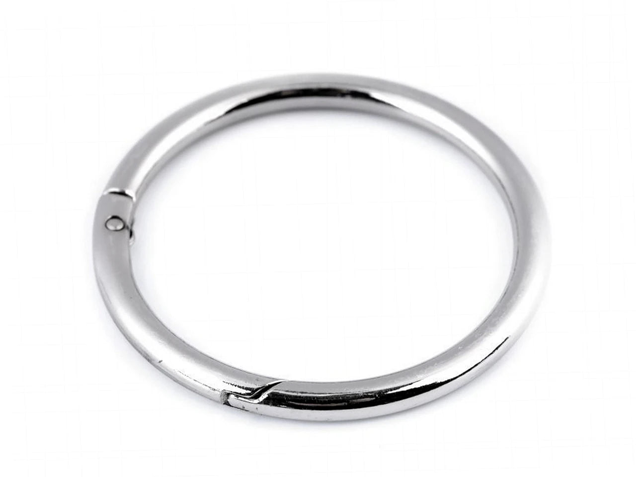 Metal carabiner, key ring | Ø50 mm| assorted colors