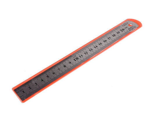 Règle métallique 20 cm