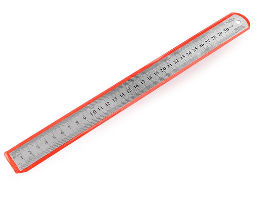 Règle métallique 30 cm
