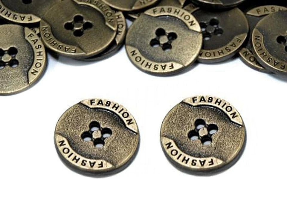 Metal buttons 20 mm - fashion