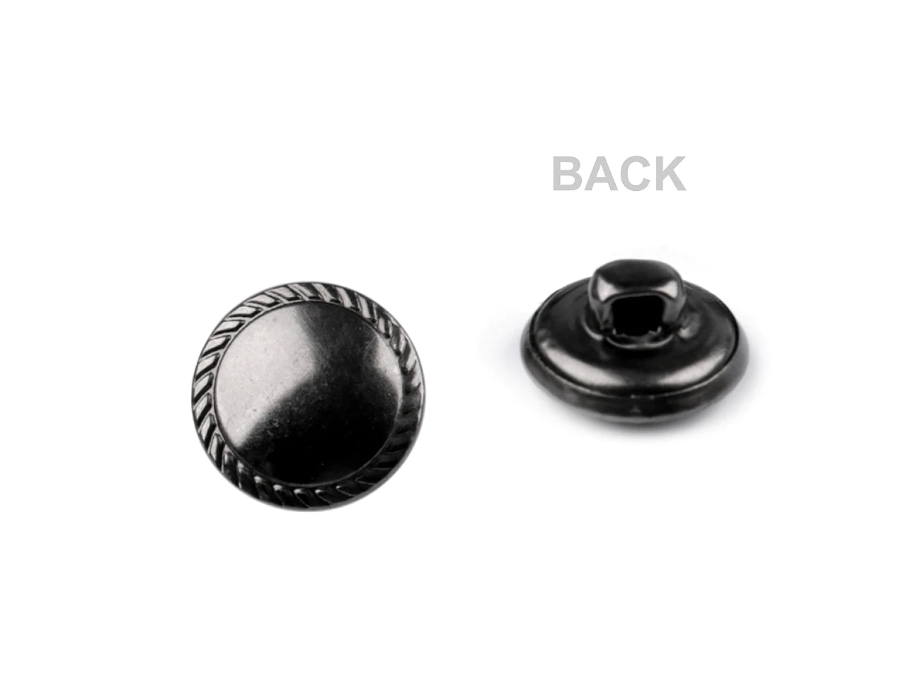 Metal shank buttons 12.7 mm | assorted shades