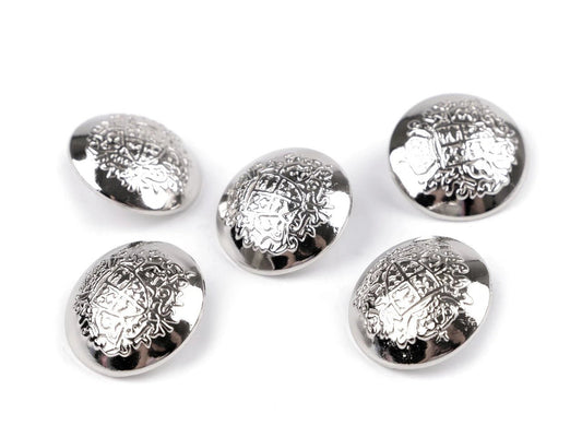 alt
Boutons métalliques à queue 17 mm - argent