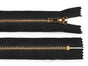 Black with gold