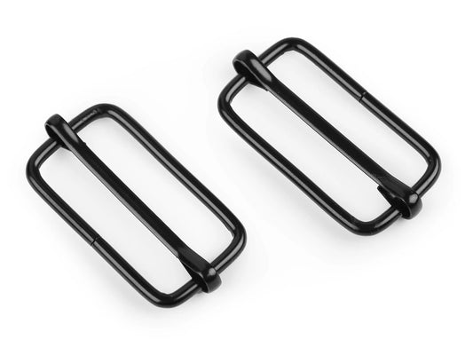 Régleur métallique 30 mm - noir (lot de 10)