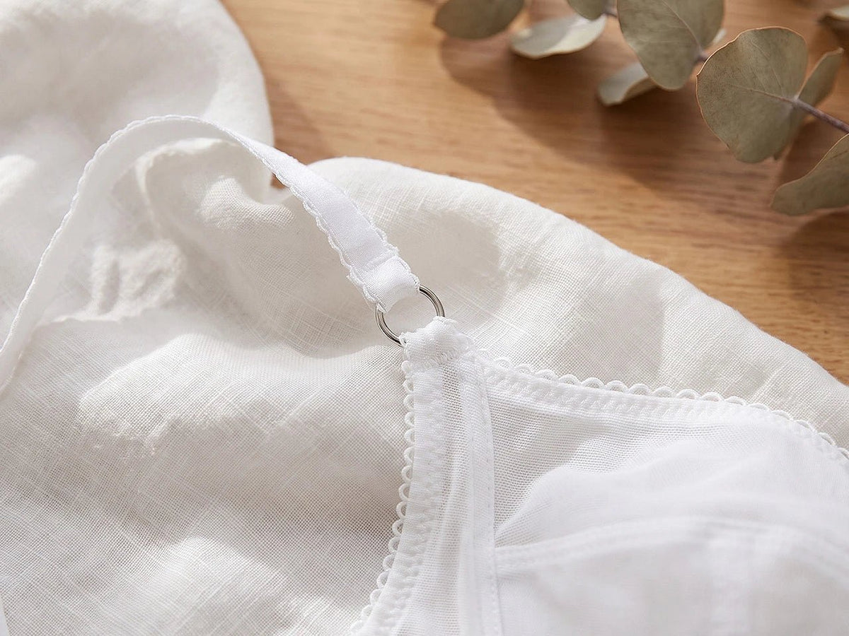 Image avec anneau métallique pour lingerie et bretelles – Ø10 mm – disponible en ligne chez Tissus de Charlotte