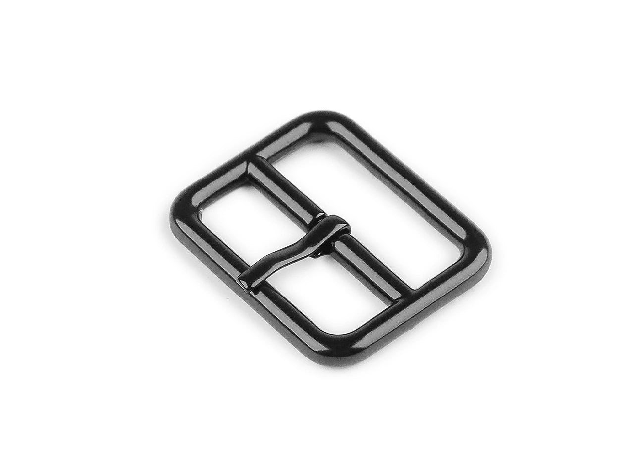 Boucle métallique 20 mm - noire (lot de 10 pièces)