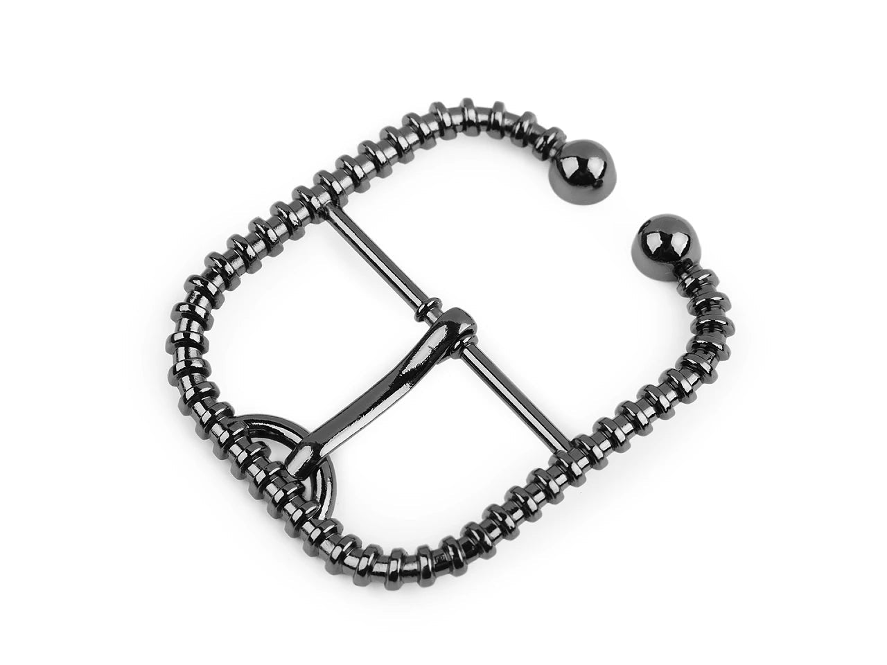 Boucle métallique 40 mm – disponible chez Šarlotes audumi