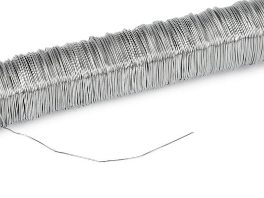 Image avec fil métallique Ø0,3 mm – 25 g – disponible chez Šarlotes audumi