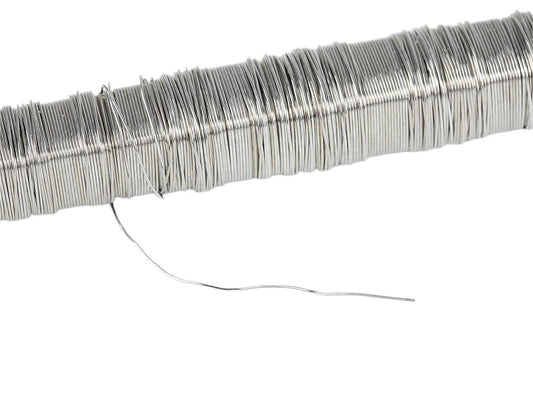 Image de fil métallique Ø0,4 mm – 30 g – disponible chez Šarlotes audumi