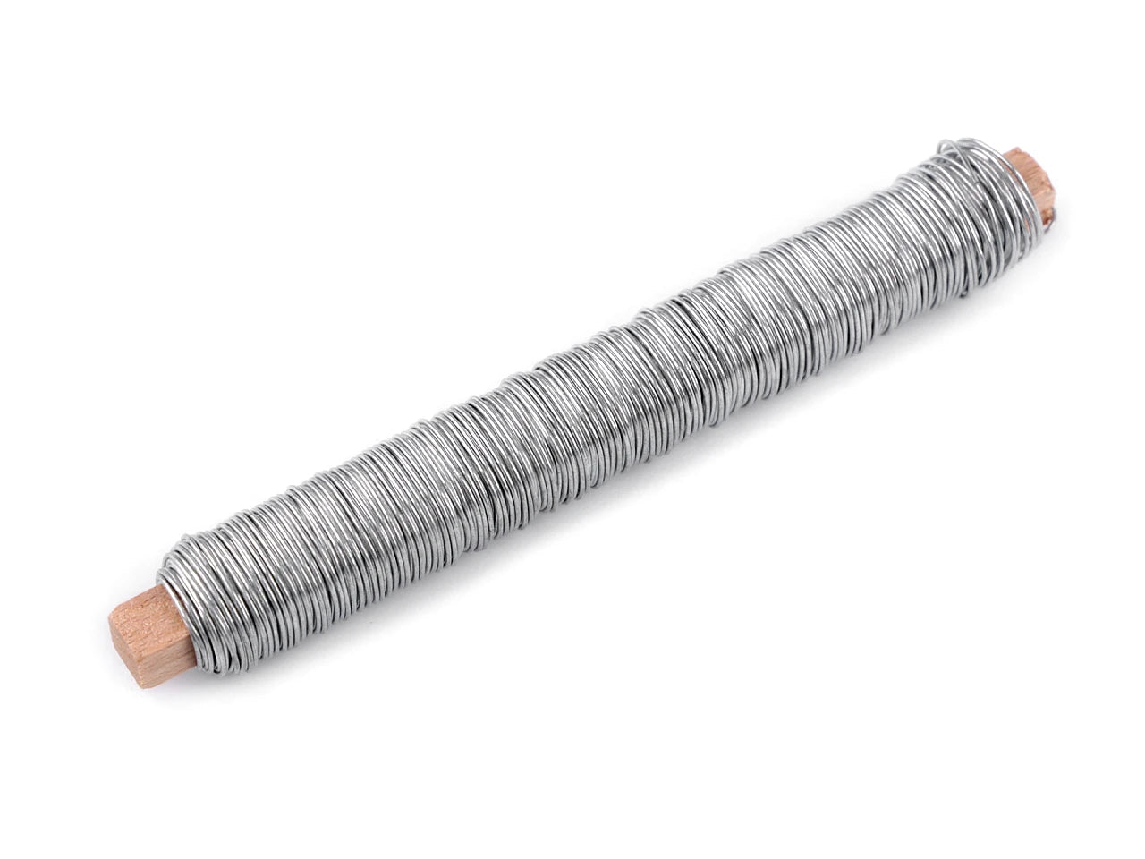 Image de fil métallique Ø0,65 mm – 100 g – disponible chez Šarlotes audumi