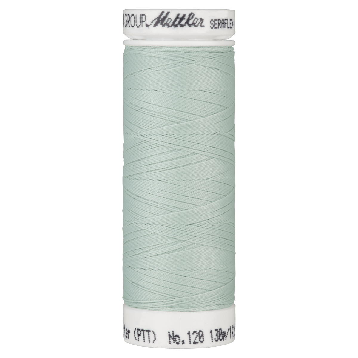 Image de fil à coudre élastique Mettler SERAFLEX®, 130 m – disponible en ligne chez Šarlotes audumi