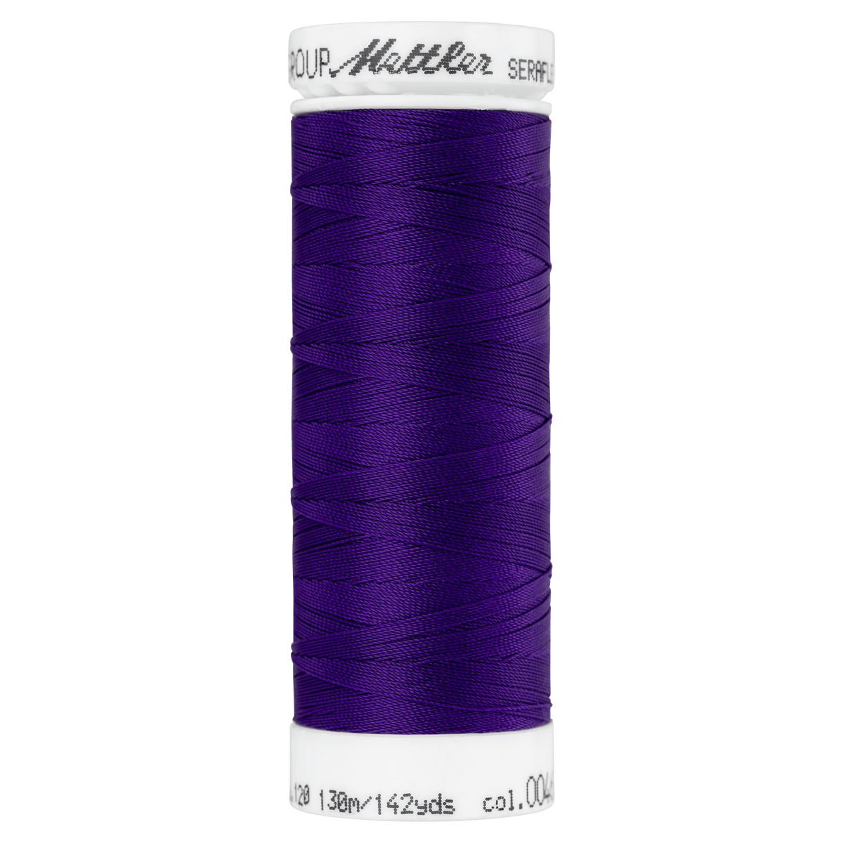 Image de fil à coudre élastique Mettler SERAFLEX®, 130 m – disponible en ligne chez Šarlotes audumi
