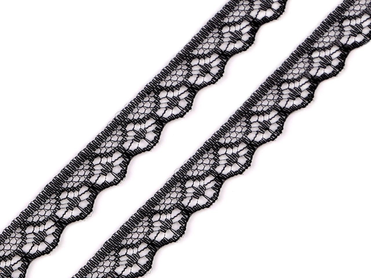 Dentelle noire - 1,4 cm