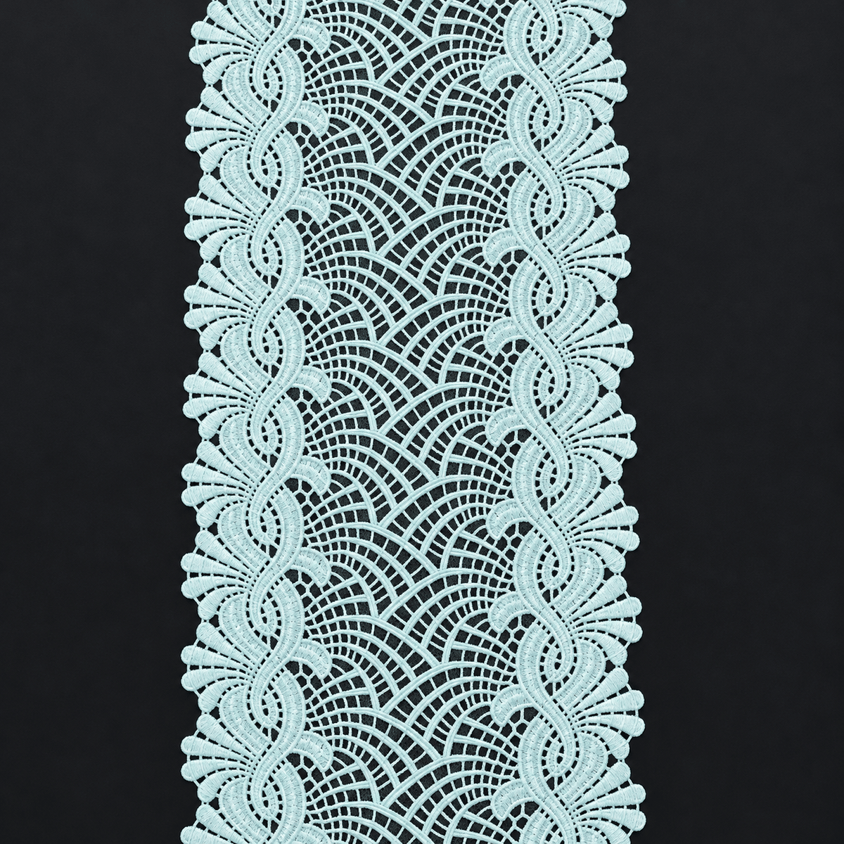 Image de dentelle 15 cm-menthe – disponible en ligne chez Šarlotes audumi