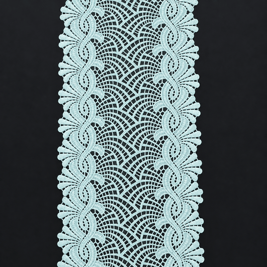 Image de dentelle 15 cm-menthe – disponible en ligne chez Šarlotes audumi