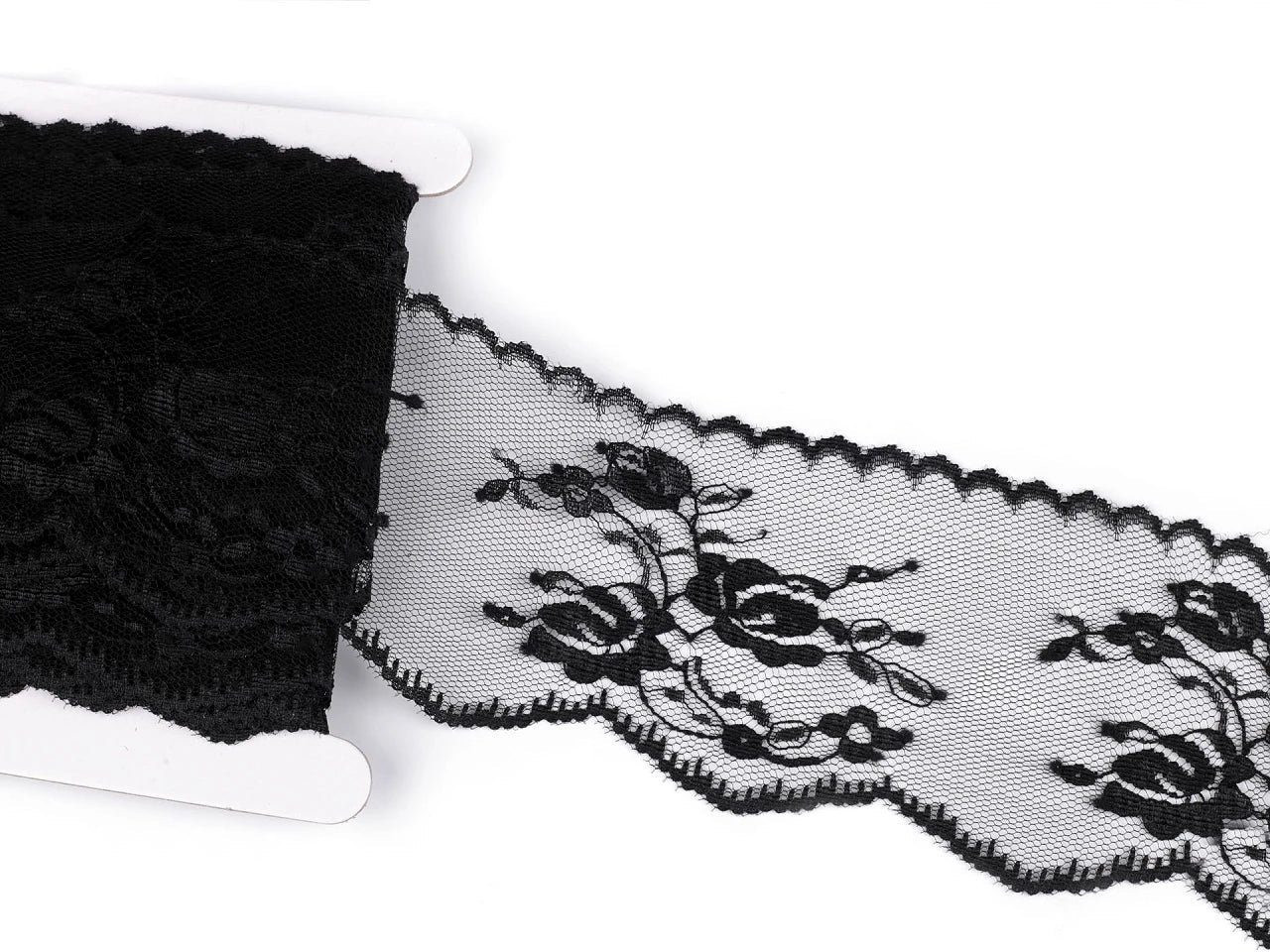 Dentelle noire - 6,5 cm
