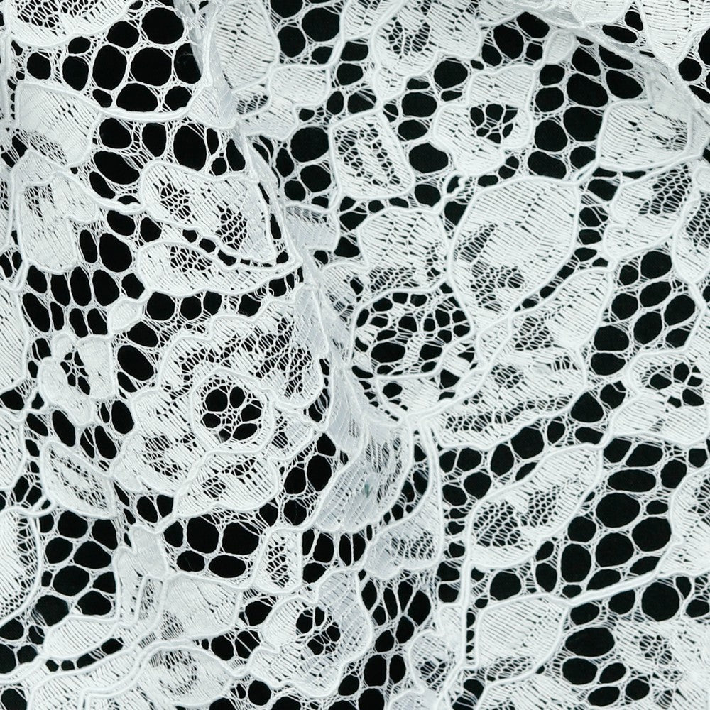 lace fabric - white 130 g/m²