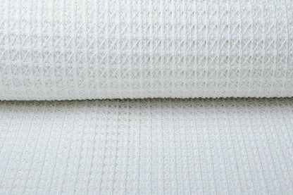 Mežģīņu audums - balts 345 g/m²