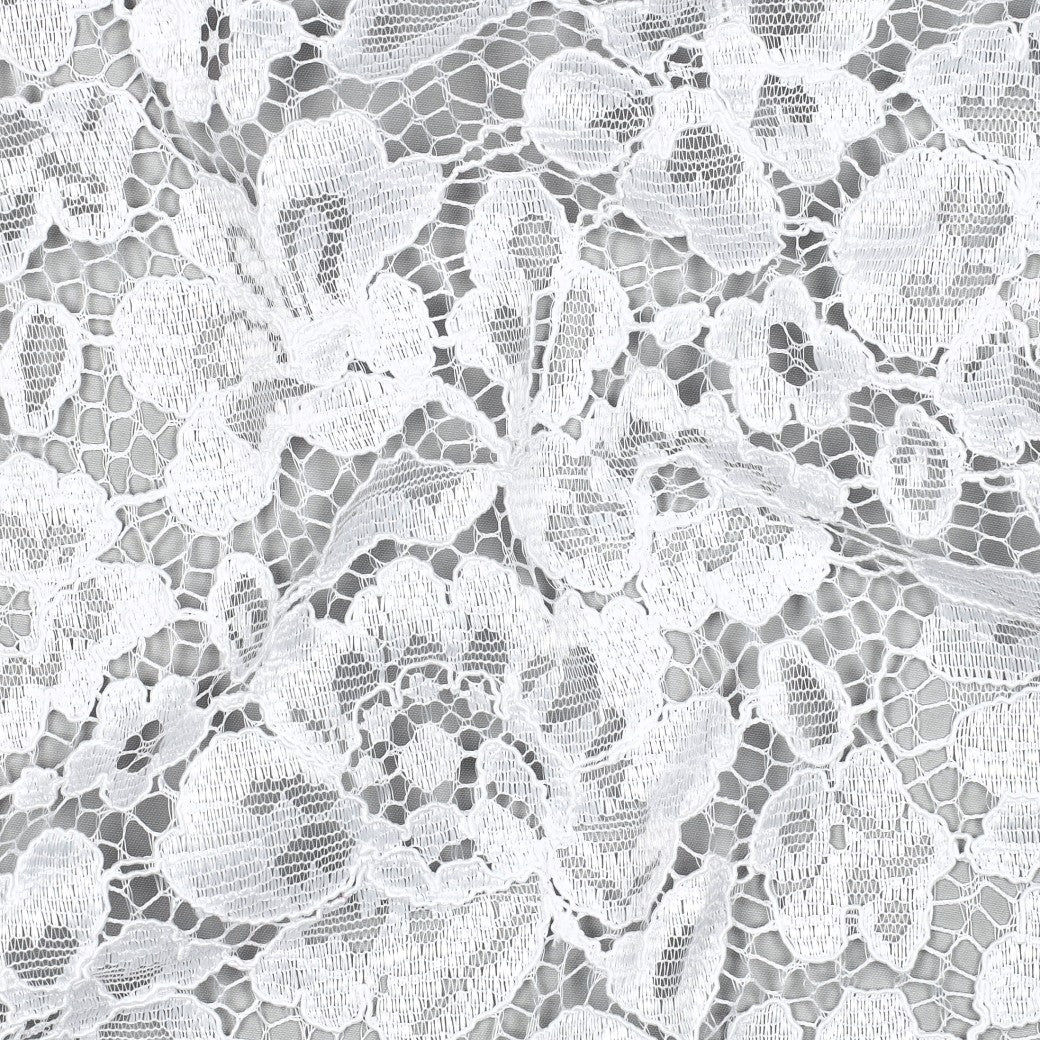 Image de tissu en dentelle blanc – disponible en ligne chez Šarlotes audumi