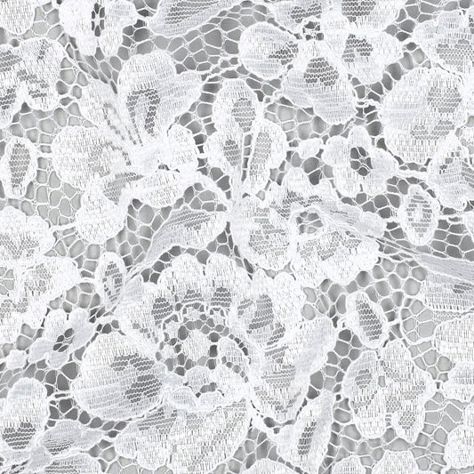 Image de tissu en dentelle blanc – disponible en ligne chez Šarlotes audumi