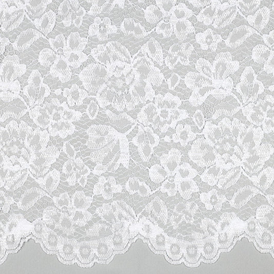 Image de tissu en dentelle blanc – disponible en ligne chez Šarlotes audumi