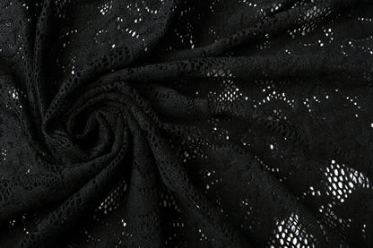 lace fabric - black 220 g/m²