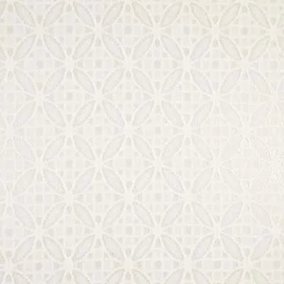 Tissu en dentelle - blanc lait 150 g/m²