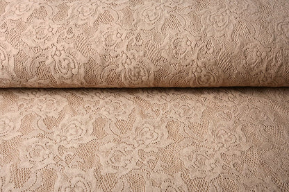 lace fabric - powder pink 220 g/m²