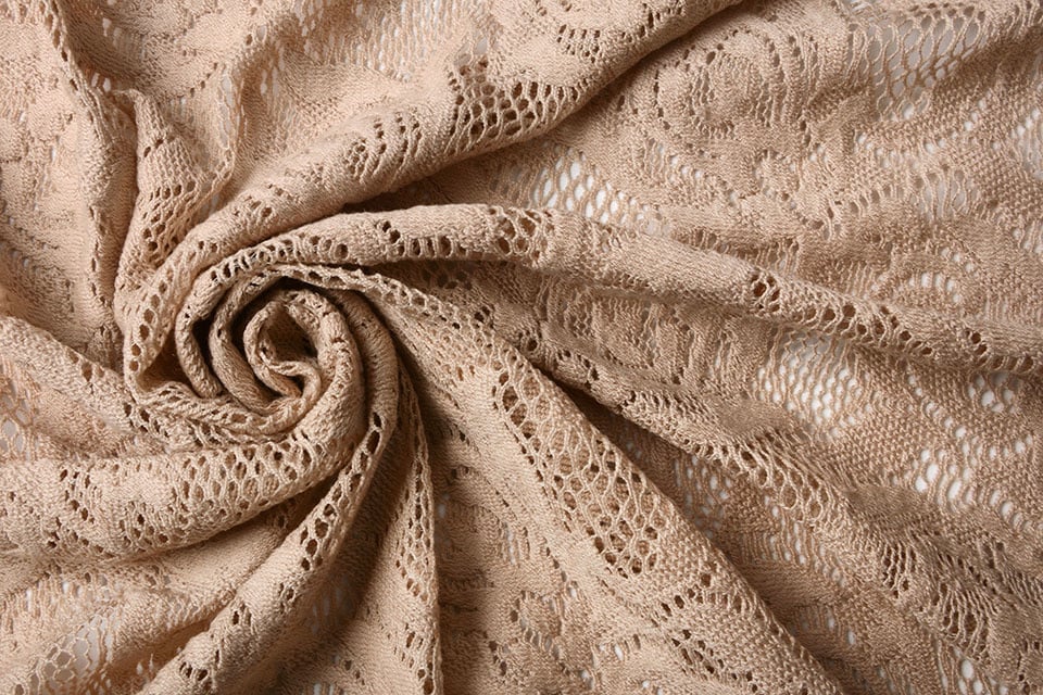 lace fabric - powder pink 220 g/m²