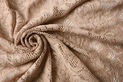 lace fabric - powder pink 220 g/m²