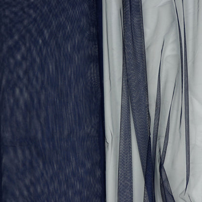 Tulle douce bleu foncé 25 g/m²