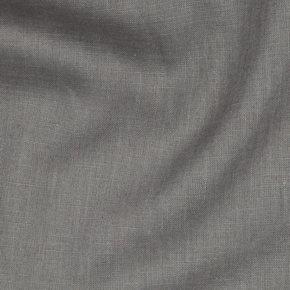 Image de tissu de lin adouci gris foncé 170 g/m² – disponible chez Šarlotes audumi